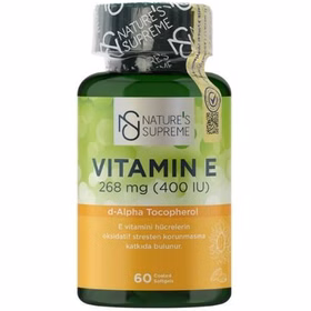 ویتامین E نیچرز سوپریم Natures Supreme 60تایی