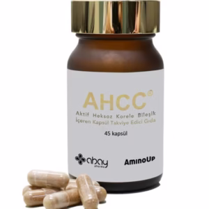 کپسول AHCC 410mg برند Abay Abay Ahcc Shiitake Mushroom 45 Capsules