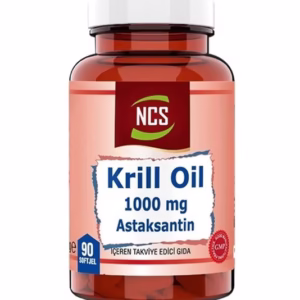 سافت ژل روغن کریل 1000 و آستاگزانتین 2 میلی گرم Ncs – بسته 90 عددی