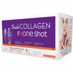 کلاژن fxone نوع I ، II ، III کلاژن+MSM+گلوکوزامین+D3 مفصل \ U0026KEMIC SEALTURE SEALTER SUGAR ORANGE FREE 40MLX30 برند Suda Collagen ( کلاژن در آب )