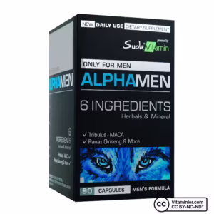 کپسول آلفامن ۹۰ عددی سودا ویتامین Suda Vitamin Alphamen 90 Kapsül