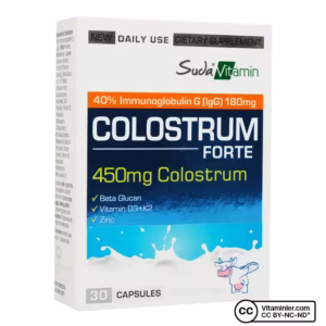 ویتامین کلستروم فورت، ۳۰ عددی در آبSuda Vitamin colostrum Forte 30 Kapsül