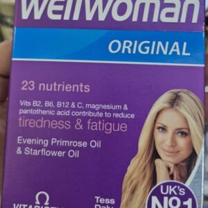 ول وومن 60 عددی Wellwoman VITABIOTICS tiredness&fatigue