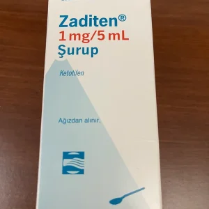 شربت زادیتن یک میلی گرم zaditen 1mg/5ml