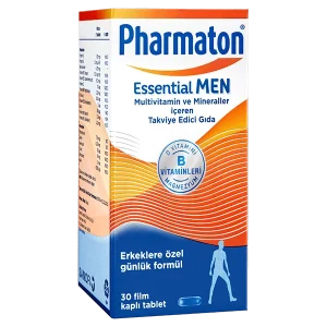 فارماتون آقایان Essential Men اصل آلمانی شرکت sonafi ۳۰ عددی Pharmaton Essential Men
