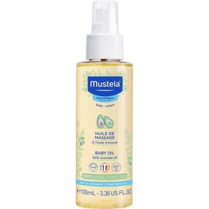 روغن ماساژ بچه موستلا مدل HULE DE حجم 100میلی