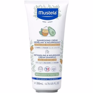 شامپو ضدگره مو موستلا 200میلی Detangling & Nourishing Cream Shampoo (200ml)