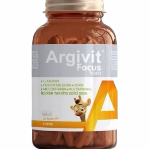 قرص افزایش قد کودکان Argivit مدل Focus بسته ۳۰ عددی